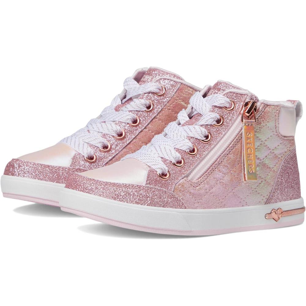 imageSkechers UnisexChild Shoutouts 20 Glitter QueenRose Gold