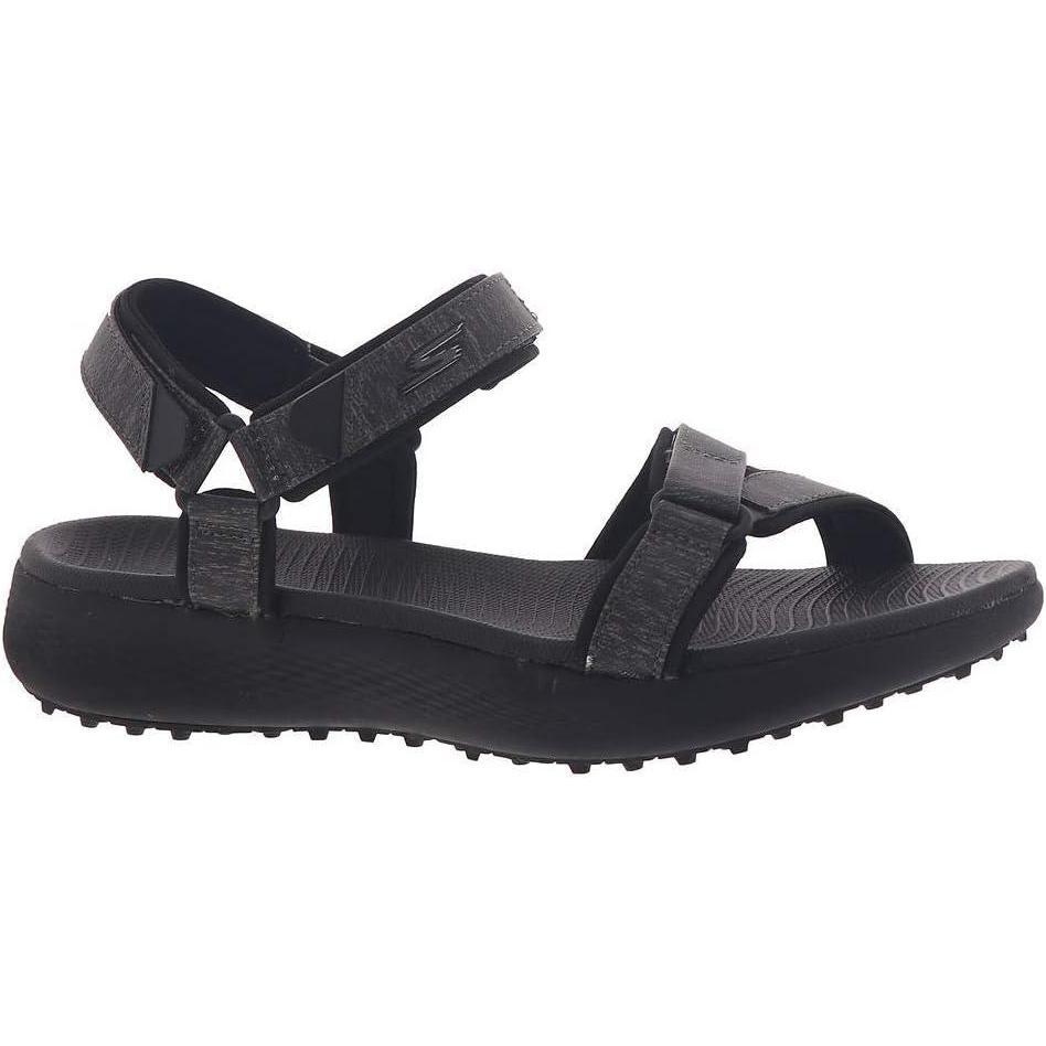 imageSkechers Womens 600 Spikeless Golf Sandals ShoeBlack