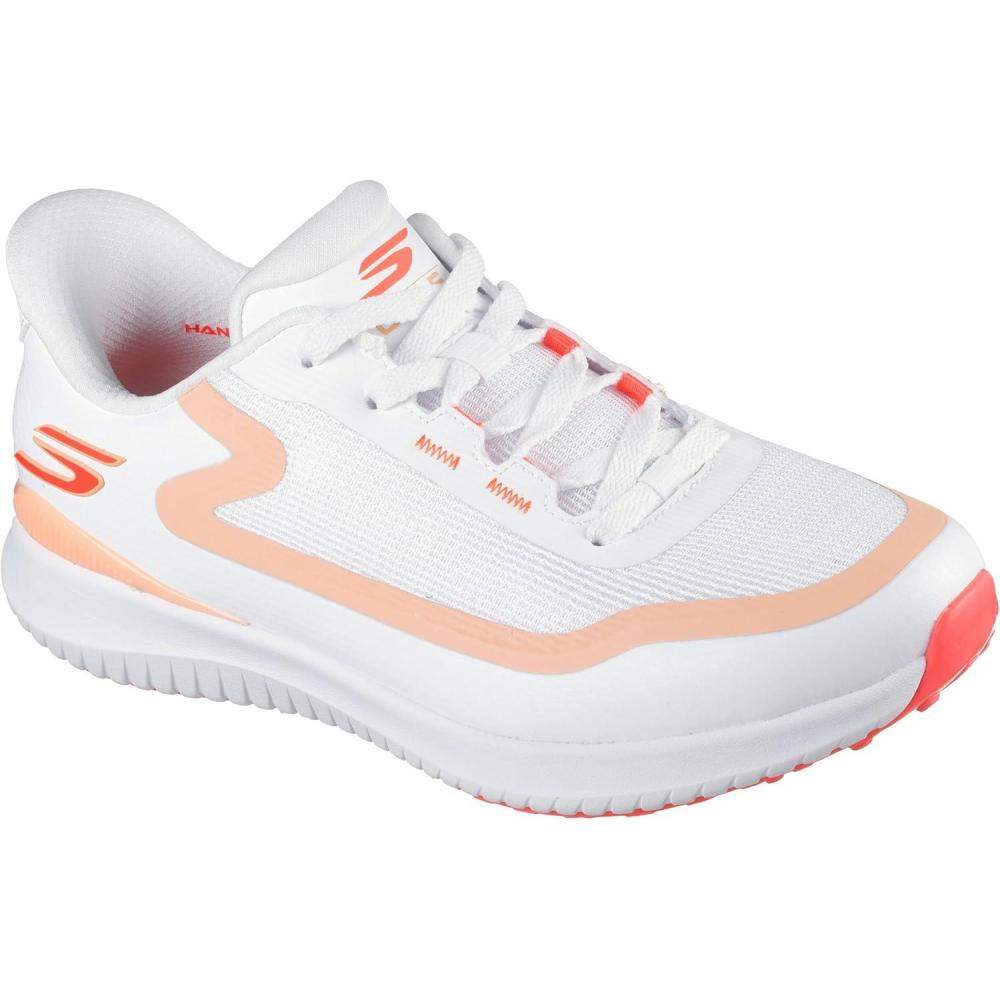 imageSkechers Womens Flight Slipin Spikeless Golf ShoeWhite Coral