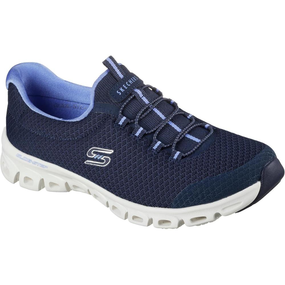 imageSkechers Womens GlideStep PersistenceNavyLight Blue