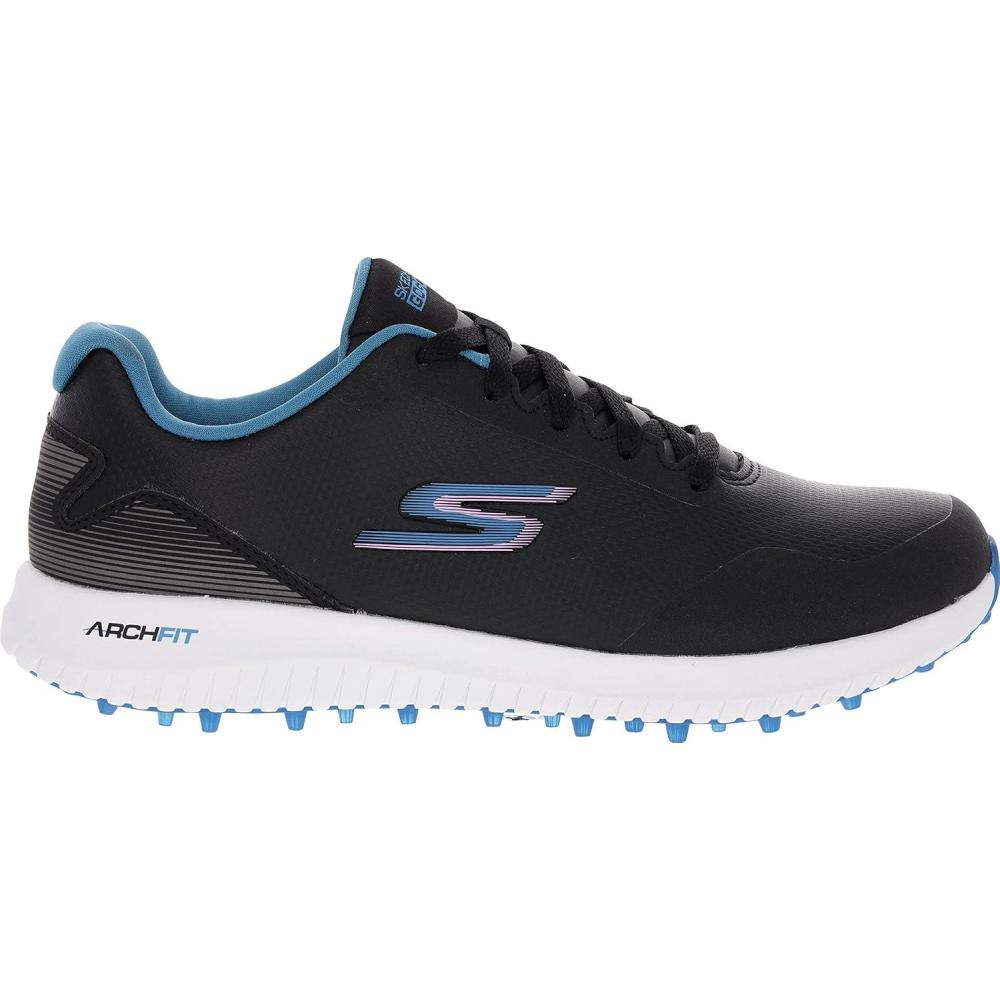 imageSkechers Womens Go Max Arch Fit Spikeless Golf Shoe SneakerBlackMulti Waterproof