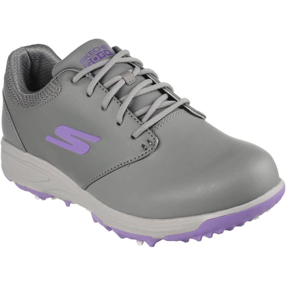 imageSkechers Womens Go Max Arch Fit Spikeless Golf Shoe SneakerGrayPurple
