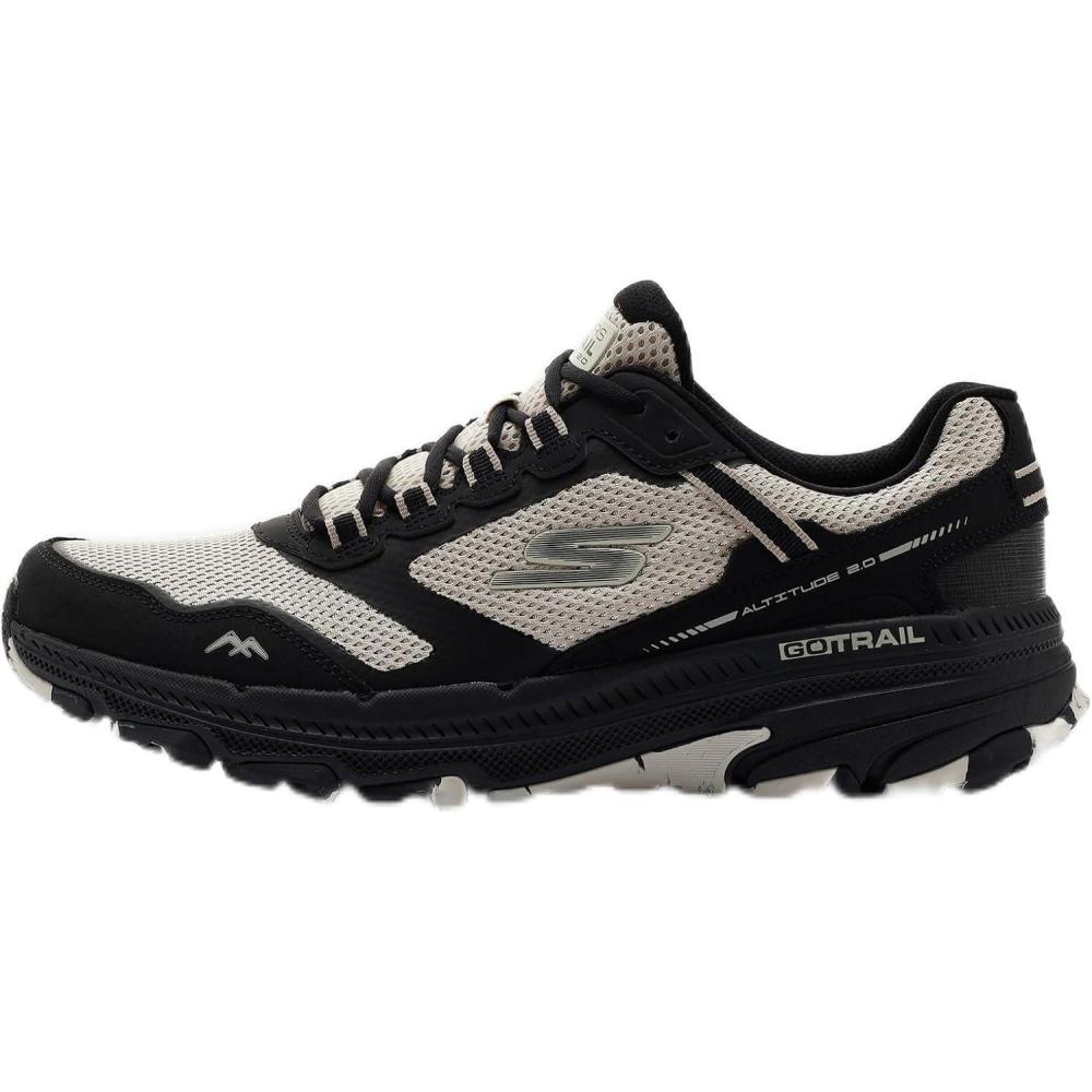 imageSkechers Womens Go Run Trail Altitude 20  Ravine Womens Trail Running ShoesTanBlack