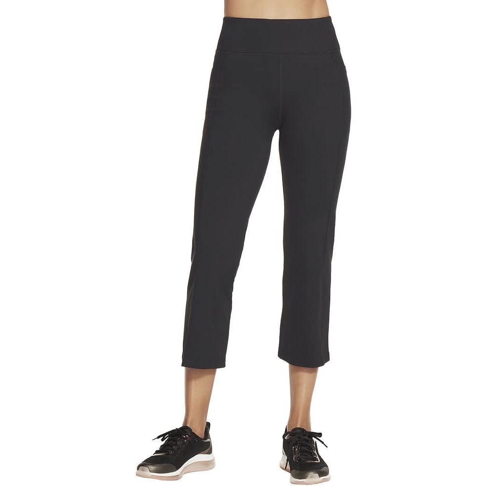 imageSkechers Womens Go Walk High Waisted Crop PantPantsBlack