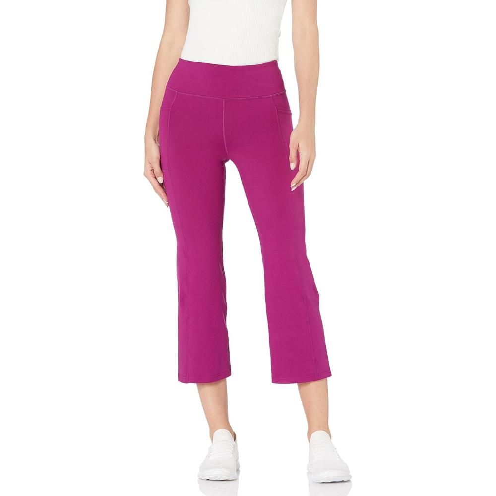 imageSkechers Womens Go Walk High Waisted Crop PantPantsMagenta