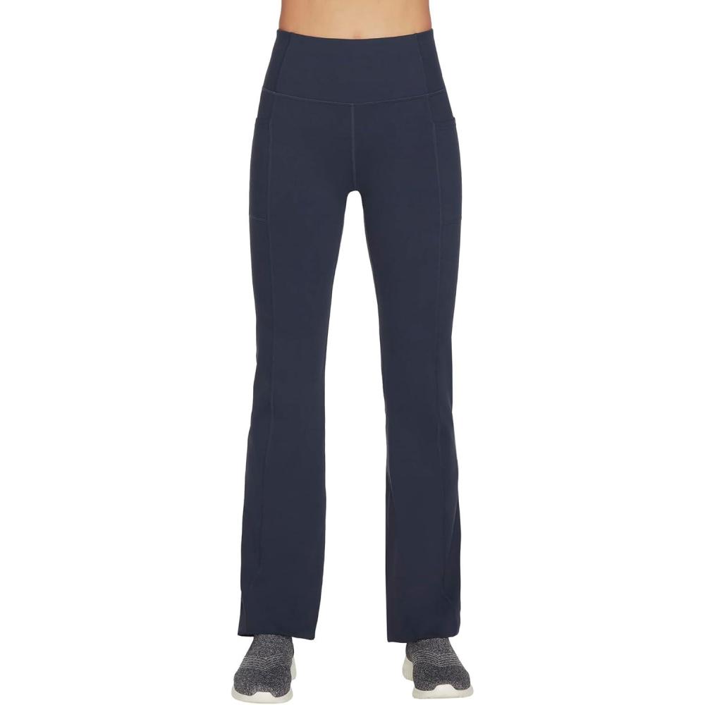 imageSkechers Womens Go Walk High Waisted Flare PantNavy