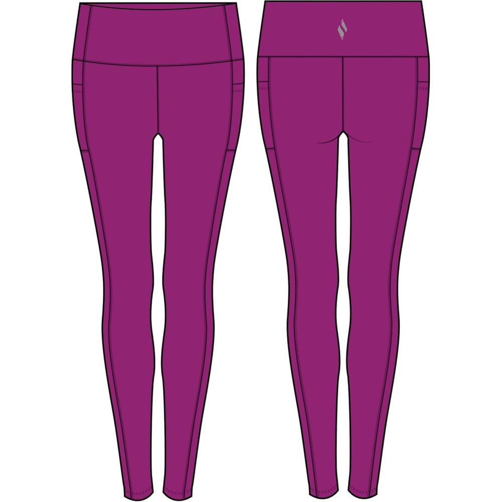 imageSkechers Womens Go Walk High Waisted LeggingDeep Fuchsia