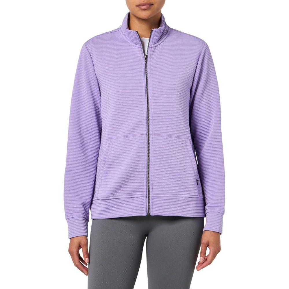 imageSkechers Womens Go Walk Hoodless Hoodie JacketSimply Violet