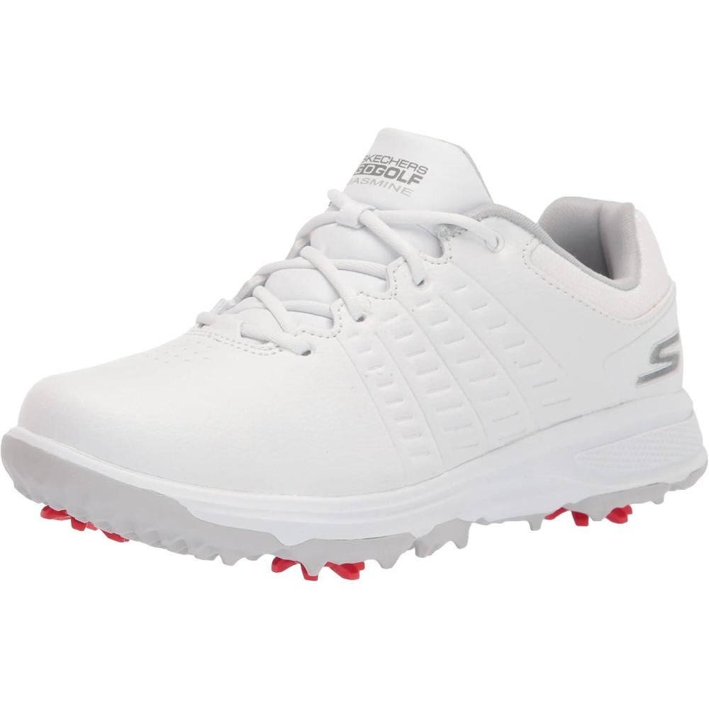 imageSkechers Womens Jasmine Waterproof Golf Shoe SneakerWhite
