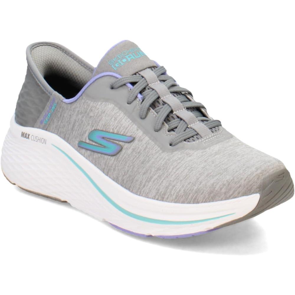 imageSkechers Womens Max Cushioning Elite 20 Prevail Hands Free SlipinsGrayBlue