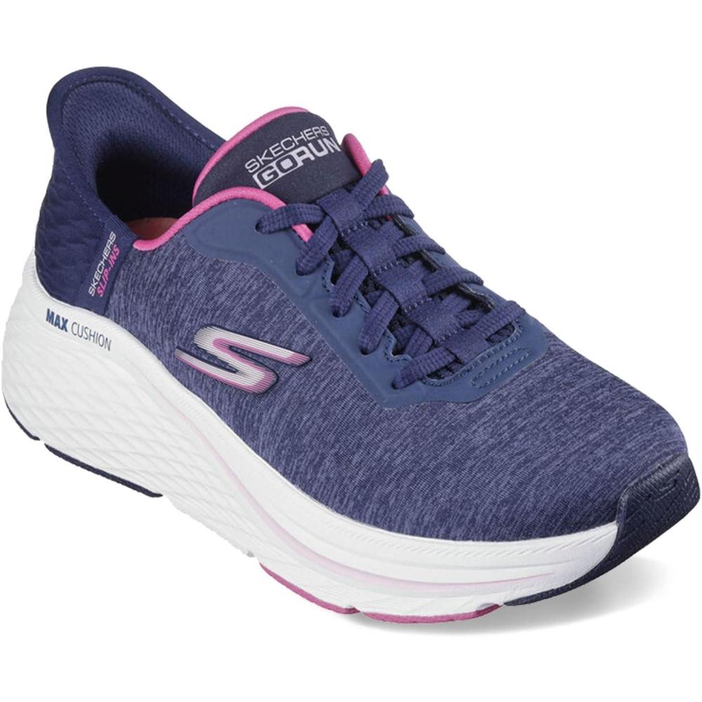 imageSkechers Womens Max Cushioning Elite 20 Prevail Hands Free SlipinsNavyPink