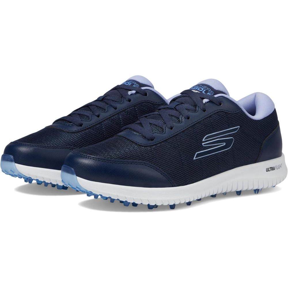 imageSkechers Womens Max Fairway 4 Spikeless Golf ShoeNavyPurple