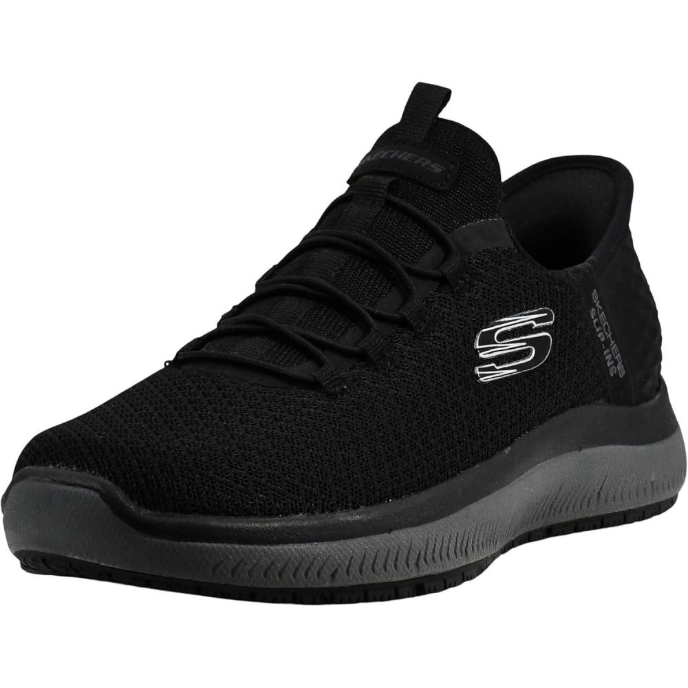 imageSkechers Womens SlipIns Summits Enslee Slip Resistant SneakersBlackCharcoal