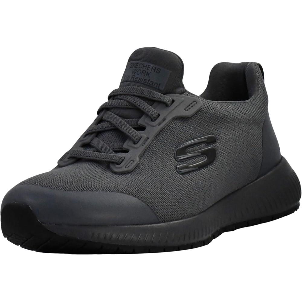 imageSkechers Womens Squad Sr Food Service ShoeDove Gray