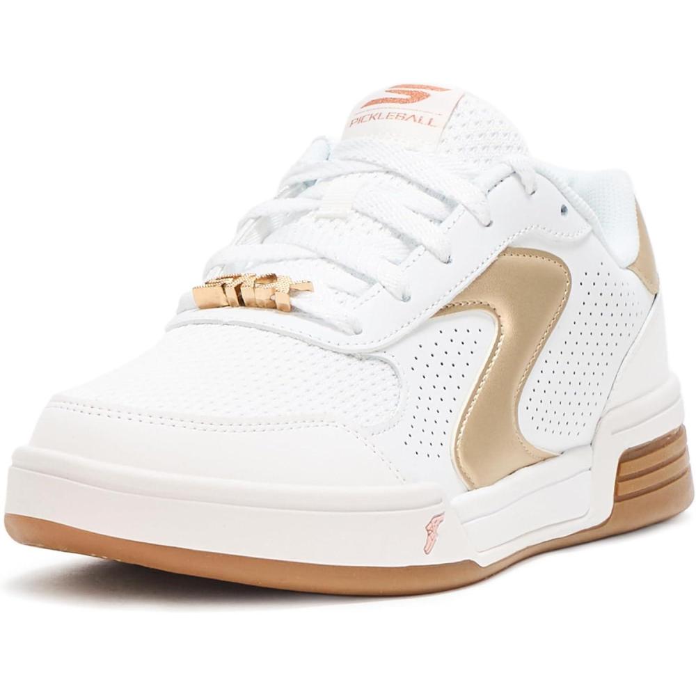 imageSkechers Womens Viper Court ClassicWhiteGold