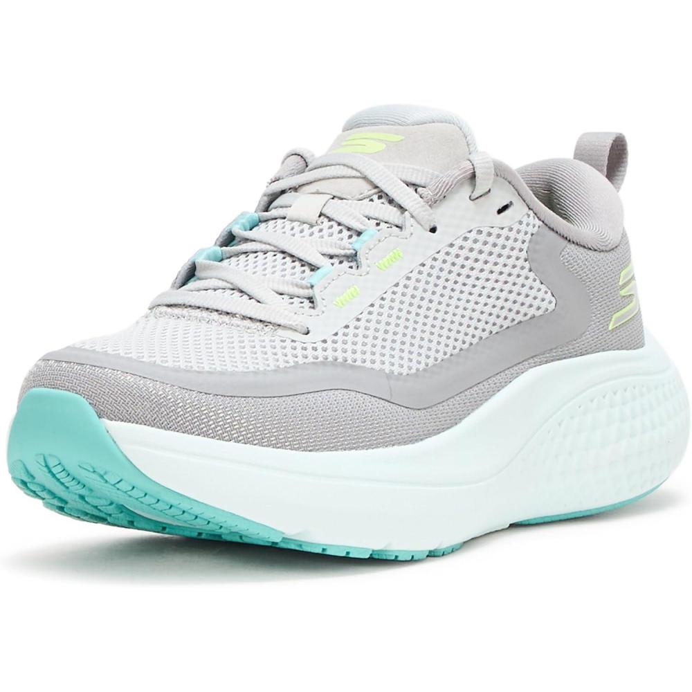 imageSkechers Womens Womens Go Run Supersonic Max SneakerLight GrayTurquoise