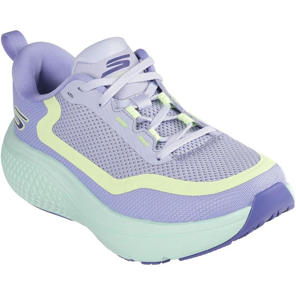 imageSkechers Womens Womens Go Run Supersonic Max SneakerPurpleLime