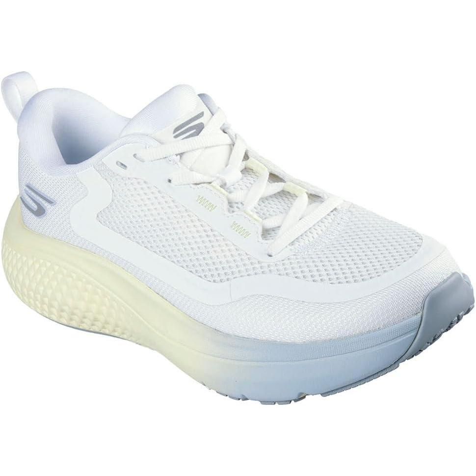 imageSkechers Womens Womens Go Run Supersonic Max SneakerWhiteLight BlueYellow