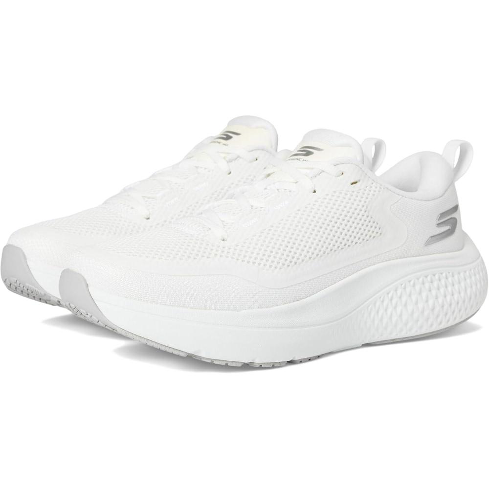 imageSkechers Womens Womens Go Run Supersonic Max SneakerWhiteSilver