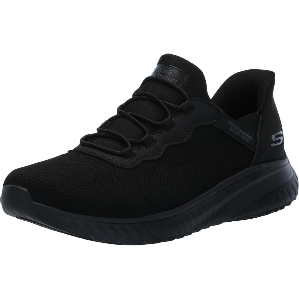 imageSkechers Womens Womens Work Hands Free Slip Ins Squad Chaos Sr JasulBlack