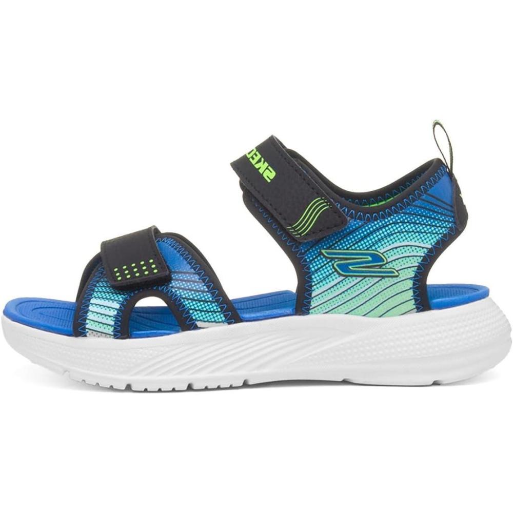 imageSkechers boys MicrospecsplashBlackLime