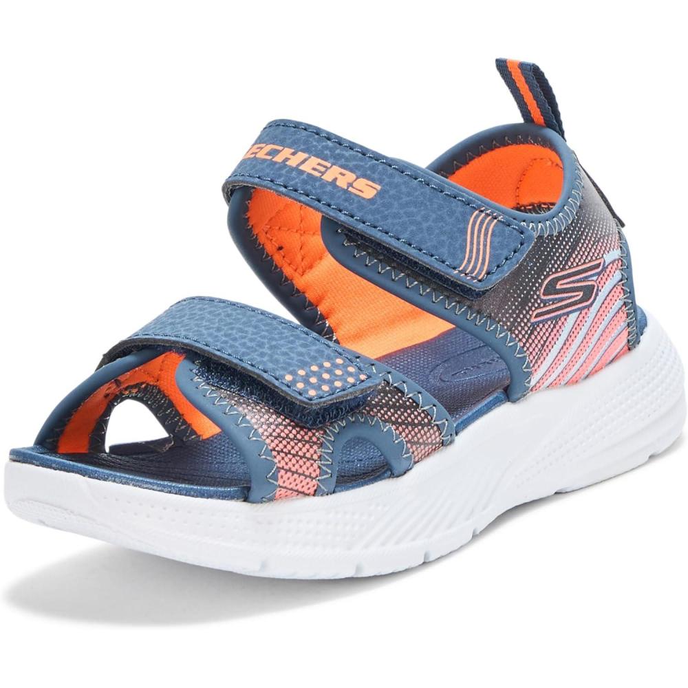 imageSkechers boys MicrospecsplashNavyOrange