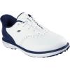 White/Navy Spikeless