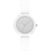 imageSkechers Womens Carmelina Analog White Silicone Watch Model SR6337