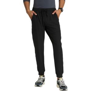 BARCO Skechers Vitality Crew Scrub Jogger for Men – Medical Cargo Pant, 4-Way Stretch, Sustainable Fabric Men’s Scrub Pant(Black)