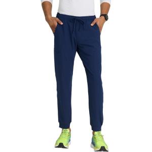 BARCO Skechers Vitality Crew Scrub Jogger for Men – Medical Cargo Pant, 4-Way Stretch, Sustainable Fabric Men’s Scrub Pant(Navy)