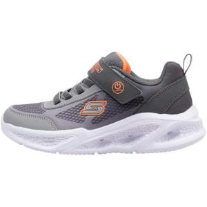 SKECHERS Boys Meteor-Lights-krendo(Charcoal/Grey)
