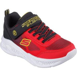 SKECHERS Boys Meteor-Lights-krendo(Red/Black)
