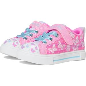 SKECHERS Girls Twinkle Sparks-Ombre Flutter(Hot Pink/Multi)