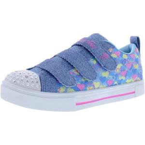 SKECHERS Girls Twinkle Sparks-Ombre Flutter(Light Blue/Multi)