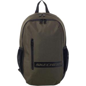 Skechers 365 Athletic Travel Backpack for Women & Men – College Backpack, Multipurpose Back Pack (Black & White)(Olive)