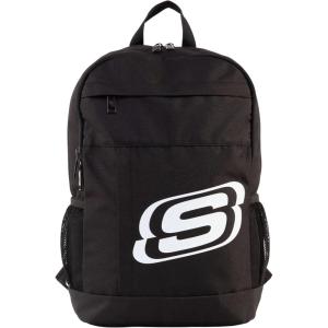 Skechers 365 Central Travel Backpack for Women & Men, College Backpack, Laptop Bag, Multipurpose Back Pack & Book Bag (Grey)(Black & White)