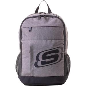 Skechers 365 Central Travel Backpack for Women & Men, College Backpack, Laptop Bag, Multipurpose Back Pack & Book Bag (Grey)(Grey)