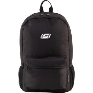 Skechers 365 Essential Travel Backpack for Women & Men, College Backpack, Laptop Bag, Multipurpose Back Pack & Book Bag (Black & White)(Black & White)