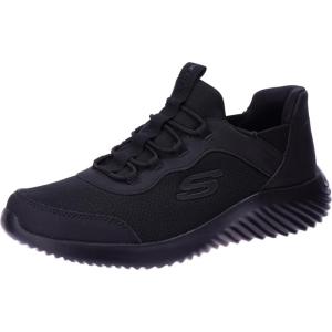 Skechers Boys Bounder – Brisk-Burst(Black/Black)