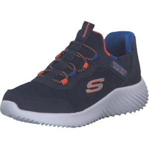 Skechers Boys Bounder – Brisk-Burst(Navy Blue)