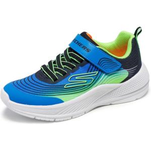 Skechers Boys Microspec Advance(Blue/Lime)