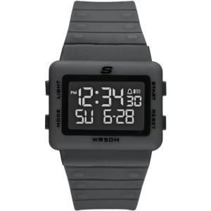 Skechers Casual Digital Watch for Men(Gray)