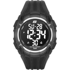 Skechers Digital Sports Watch for Men(El Porto Black)