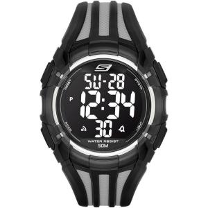 Skechers Digital Sports Watch for Men(El Porto Black/Grey)