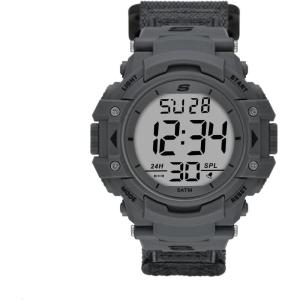 Skechers Digital Sports Watch for Men(Gray)