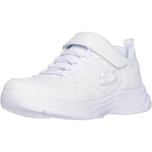 Skechers Girl’s, Glimmer Kicks – Live N’ Learn Sneaker – Little Kid & Big Kid(White)
