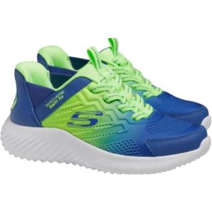 Skechers Girls Microspec Advance(Light Grey/Multi)