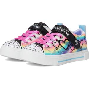 Skechers Girls Twinkle Sparks-Ombre Love(Black/Multi)