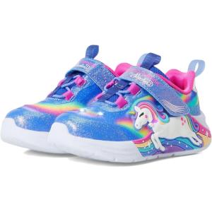 Skechers Girls Unicorn Chaser(Blue Sparkle/Multi)