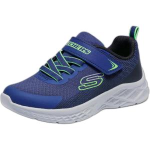 Skechers Kids’ Dynamatic Sneakers(Navy Blue/Lime)